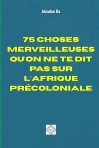 bokomslag 75 Choses Merveilleuses Qu'on Ne Te Dit Pas Sur l'Afrique Précoloniale
