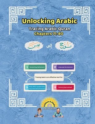 bokomslag Unlocking Arabic: Tracing Arabic Quran Chapters 71-80 (Left to Right Edition)