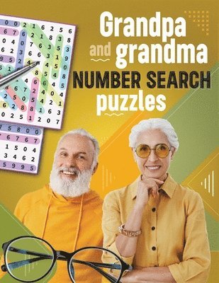 Grandpa and Grandma Number Search Puzzles 1