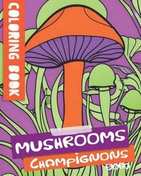 bokomslag Easy Flow Coloring Book, Mushrooms
