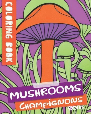 Easy Flow Coloring Book, Mushrooms 1
