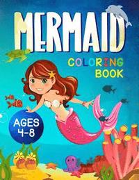 bokomslag Kids Mermaid Coloring