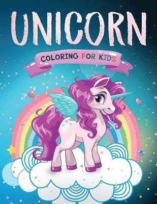 bokomslag Unicorn Coloring Book