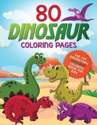 Jumbo Dinosaur Coloring Book 1