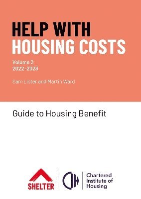 Help with Housing Costs: Volume 2 1