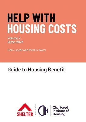 Martin Ward, Sam Lister - Help With Housing Costs: Volume 2, Häftad