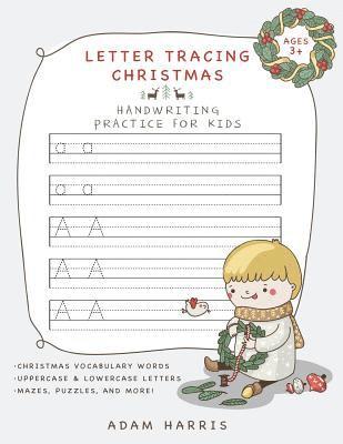 Adam Harris - Letter Tracing Christmas, Häftad