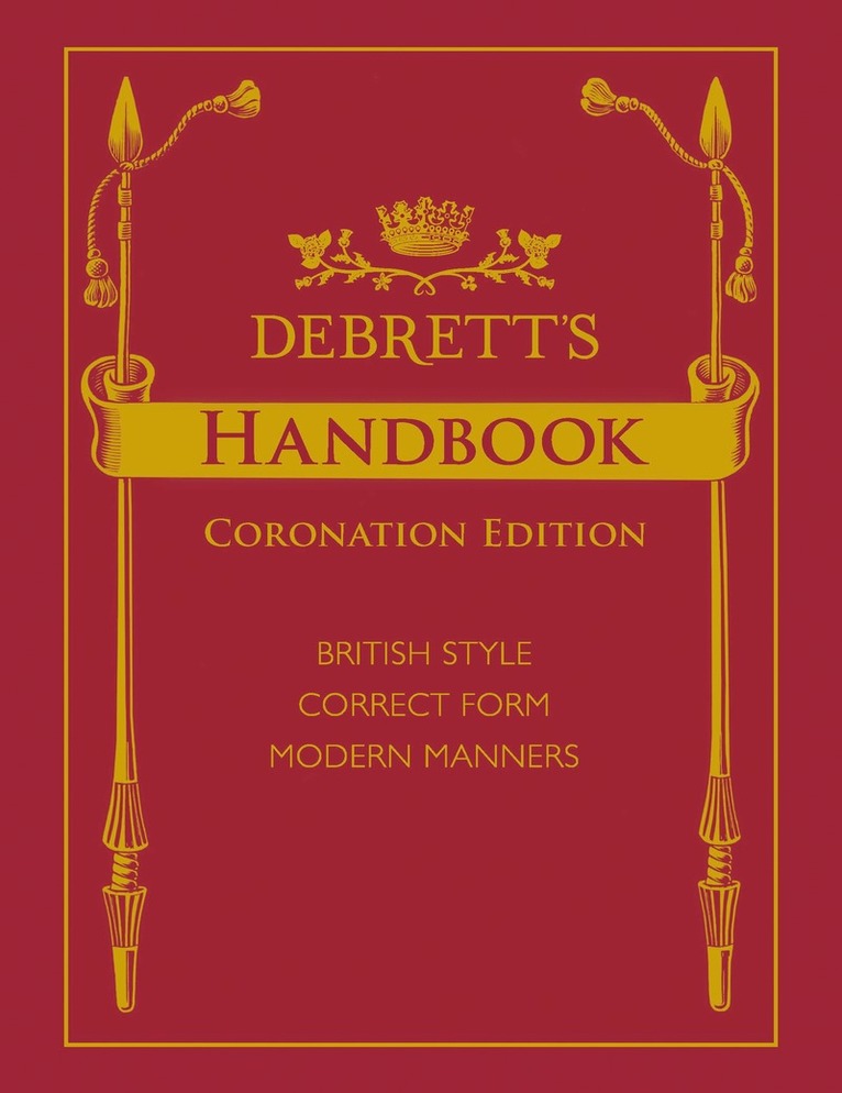 Elizabeth Wyse - Debrett's Handbook, Coronation Edition, Inbunden