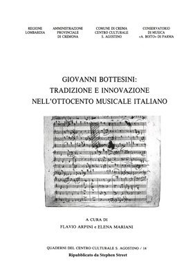 Giovanni Bottesini - Tradizione e Innovazione Nell'ottocento Musicale Italiano 1