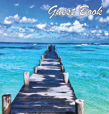 bokomslag Guest Book, Visitors Book, Guests Comments, Vacation Home Guest Book, Beach House Guest Book, Comments Book, Visitor Book, Nautical Guest Book, Holiday Home, Bed & Breakfast, Retreat Centres, Famil...