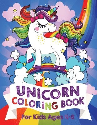 Unicorn Coloring Book For Kids Ages 4-8 (US Edition) 1