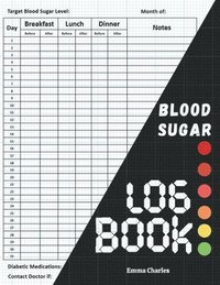 bokomslag Blood sugar logbook