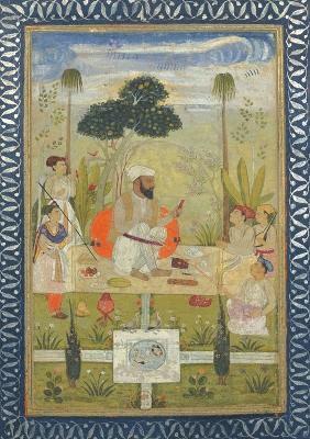 Sans Auteur - Carnet Blanc, Repas Indien, Miniature 18e, Häftad