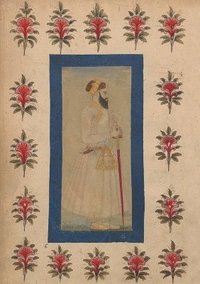 bokomslag Carnet Blanc, Notable Indien En Pied, Miniature 18e