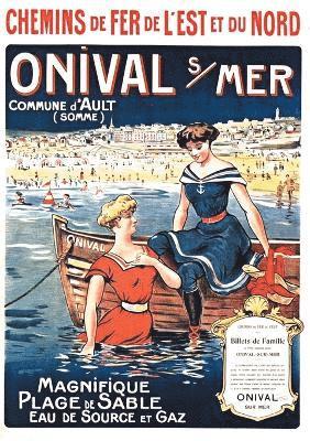 bokomslag Carnet Blanc, Affiche Chemins de Fer Onival-Sur-Mer