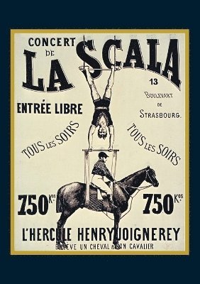 Sans Auteur, SANS AUTEUR - Carnet Blanc, Affiche La Scala "L'Hercule", Häftad