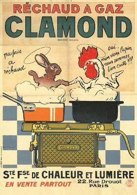 Carnet Blanc, Affiche Réchaud À Gaz Clamond