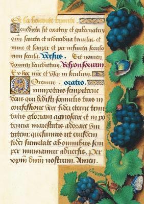 bokomslag Carnet Blanc, Heures Anne de Bretagne, Raisin