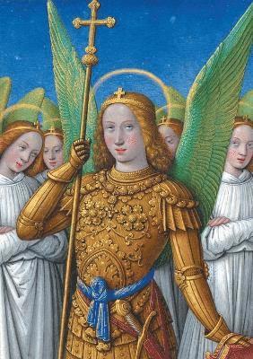 Carnet Blanc, Heures Anne de Bretagne, Ange En Armure