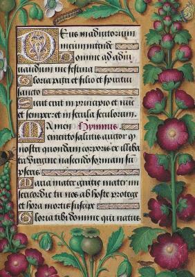 Carnet Blanc, Heures Anne de Bretagne, Roses