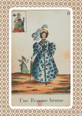 bokomslag Carnet Blanc, Cartomancie, Femme Brune, 18e Siècle
