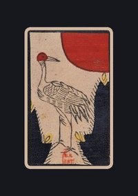 bokomslag Carnet Blanc, Carte À Jouer, Héron, Japon 19e