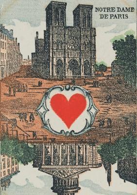 Carnet Blanc, Carte À Jouer, Notre-Dame-De-Paris