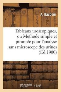 bokomslag Tableaux Uroscopiques, Ou Méthode Simple Et Prompte Pour l'Analyse Sans Microscope Des Urines
