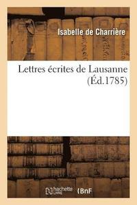 bokomslag Lettres crites de Lausanne