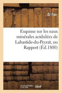 bokomslag Esquisse Sur Les Eaux Minerales Acidulees de Labastide-Du-Peyrat, Ou Rapport Du Citoyen Fau,