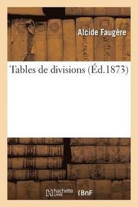 bokomslag Tables de Divisions