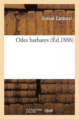 bokomslag Odes Barbares