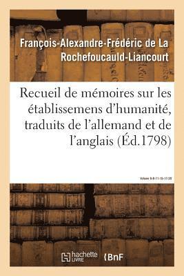 bokomslag Recueil de Mémoires Sur Les Établissemens d'Humanité, Vol. 6, Mémoires N° 8, 11, 15, 17, 20