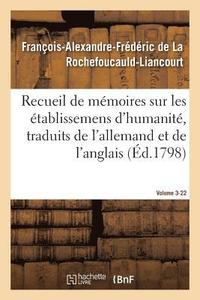 bokomslag Recueil de Mmoires Sur Les tablissemens d'Humanit, Vol. 3, Mmoire N 22