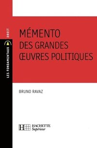 bokomslag Mémento des grandes oeuvres politiques