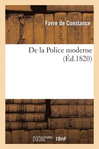 bokomslag de la Police Moderne