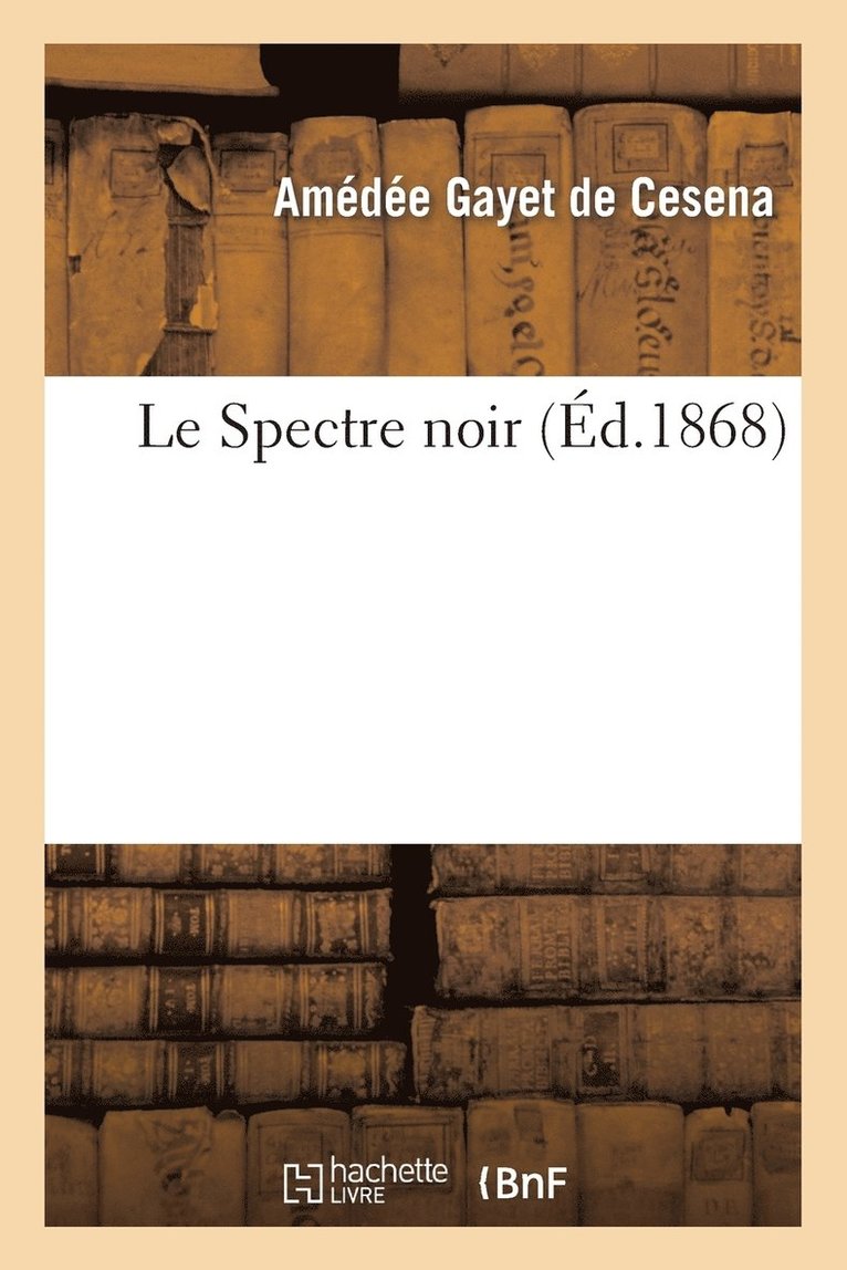 Le Spectre Noir 1