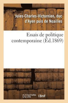 Essais de Politique Contemporaine 1