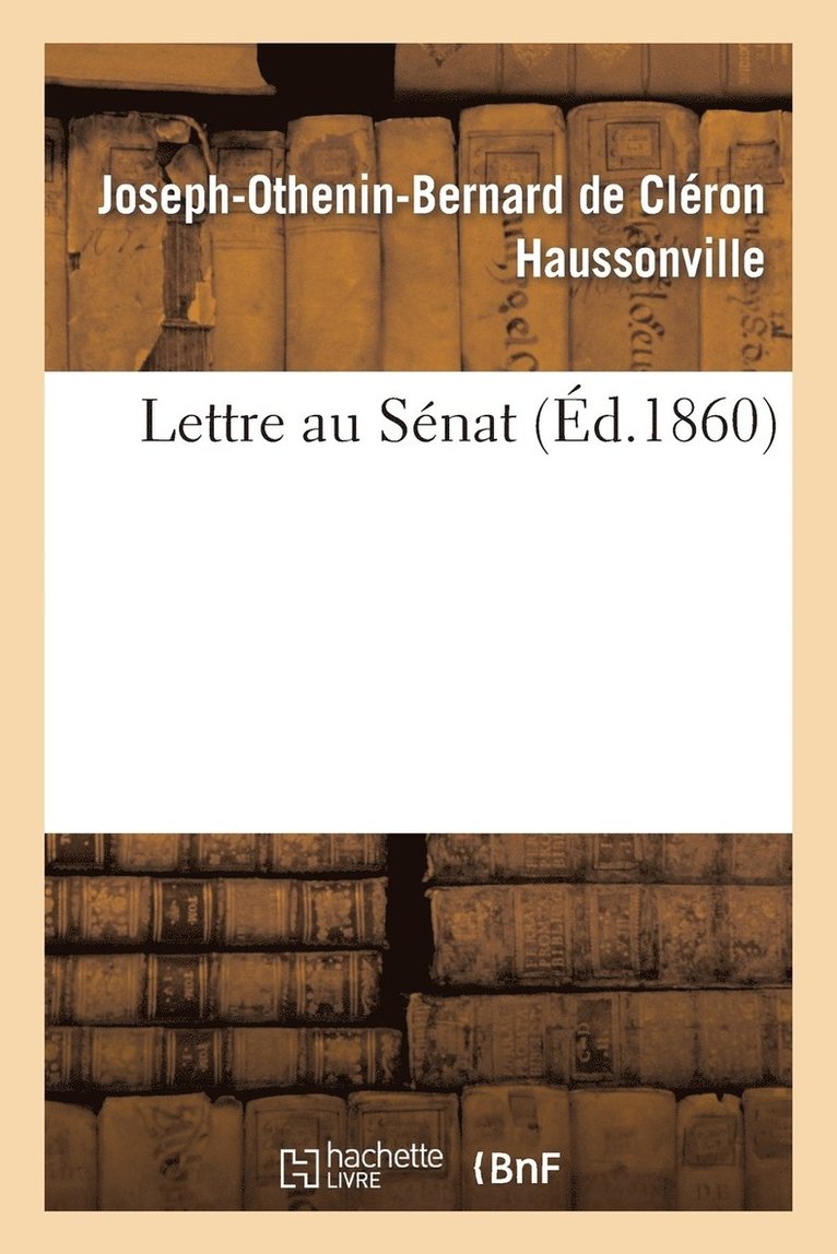 Lettre Au Senat 1