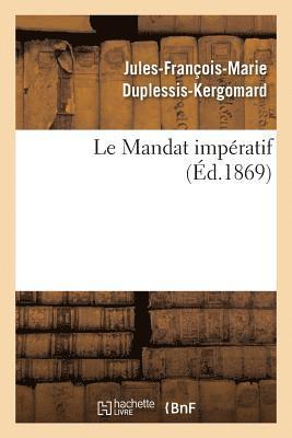 bokomslag Le Mandat Impératif