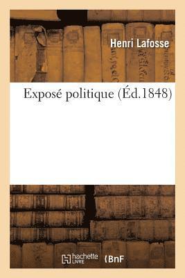 bokomslag Exposé Politique