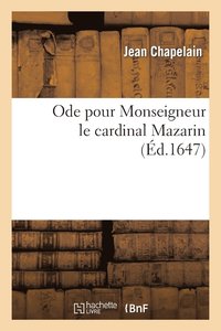 bokomslag Ode Pour Monseigneur Le Cardinal Mazarin.