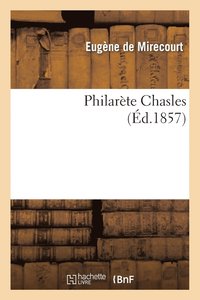 bokomslag Philarte Chasles
