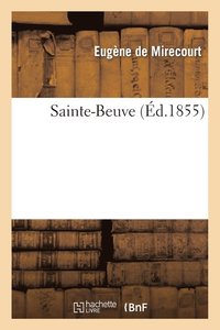 bokomslag Sainte-Beuve