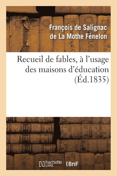 bokomslag Recueil de Fables, À l'Usage Des Maisons d'Éducation
