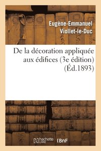 bokomslag de la Dcoration Applique Aux difices (3e dition)