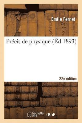 bokomslag Prcis de Physique 22e dition