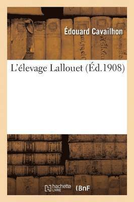 bokomslag L'levage Lallouet