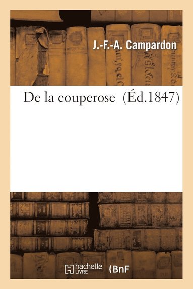 bokomslag de la Couperose