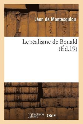 bokomslag Le Réalisme de Bonald